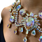 Rhinestone Statement Necklace