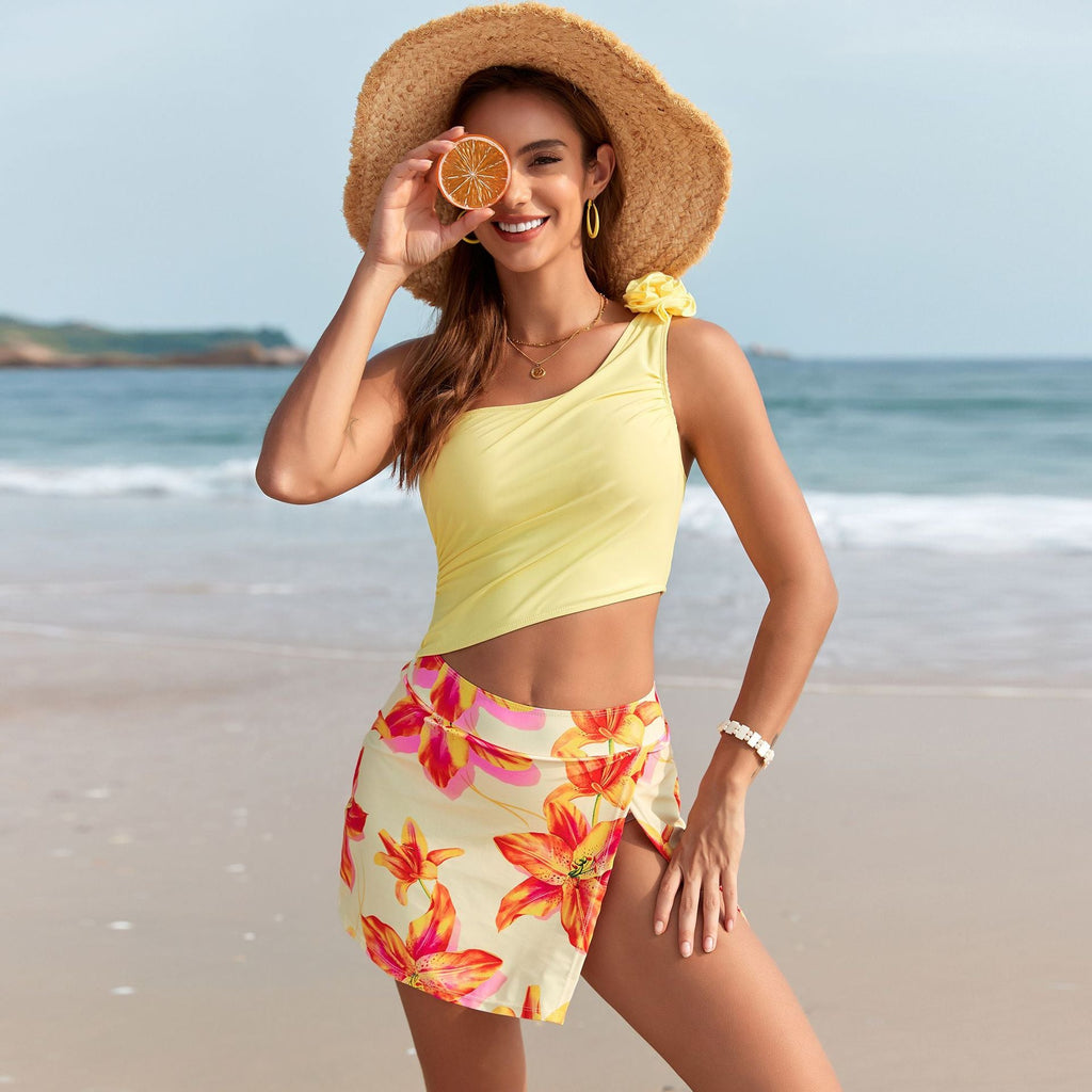 Vacation Printed One Piece Swimsuit