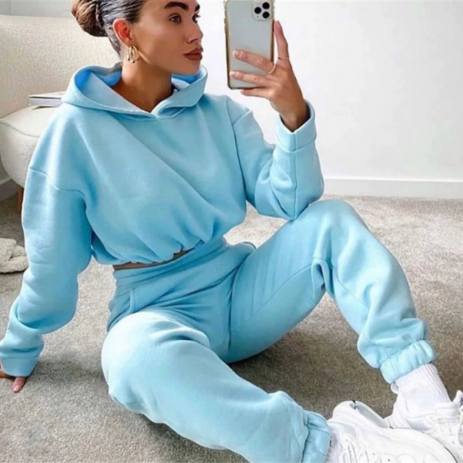 Fashion Trend Sports Two-piece Set