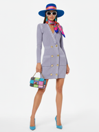 Retro Knitted Hepburn Dress For Women, Greenwich Village, BYMANYC New York.