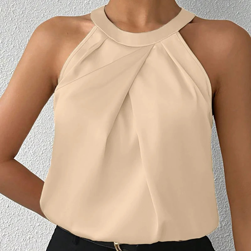 Satin Tank Shirt
