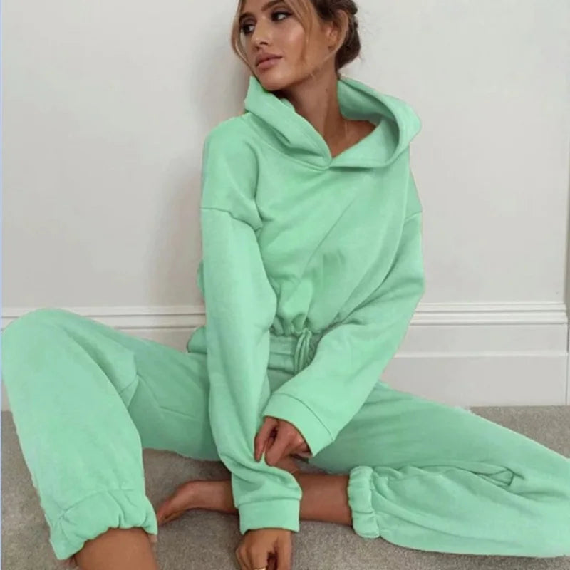 Fashion Trend Sports Two-piece Set