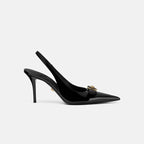 Pointed French Bow Light Mouth Heels