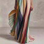 Camisole Printed Colorful Long Dress