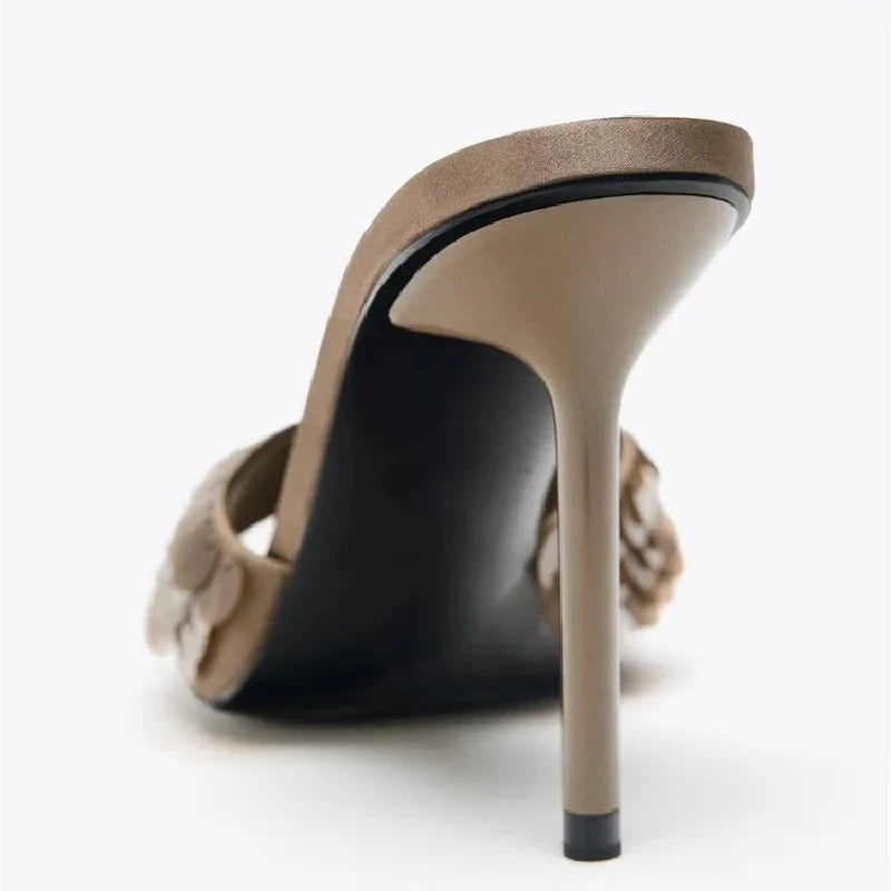 Luxury Bling Stiletto Slippers