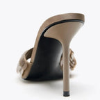 Luxury Bling Stiletto Slippers