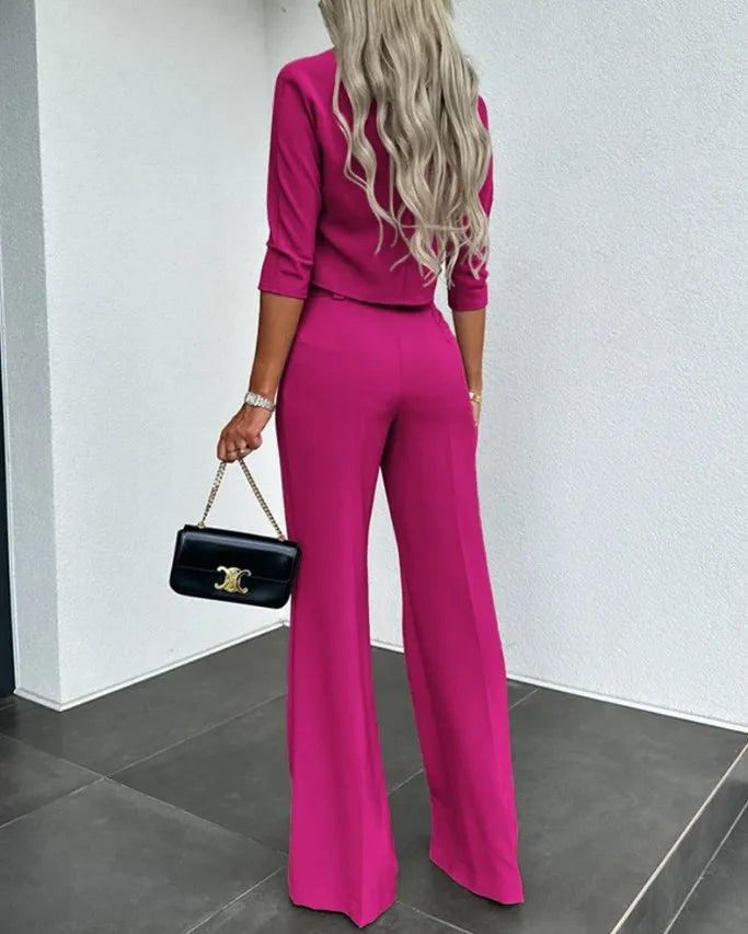 Boho Two Piece Suit Women's Suit