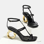 Peep Toe Elegant Luxury High Heels Sandals