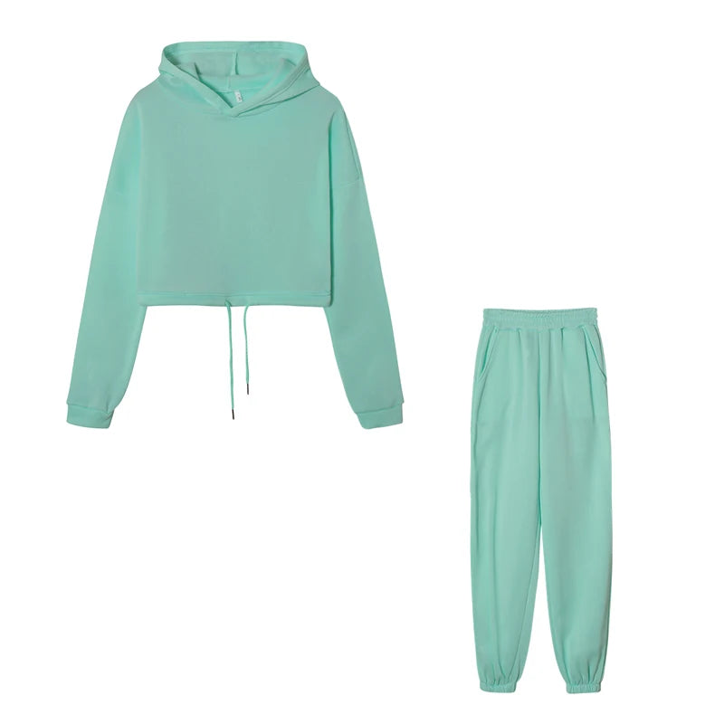 Fashion Trend Sports Two-piece Set