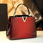 Luxury Diamonds V Letter Small  Crossbody Handbags