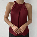 Satin Tank Shirt