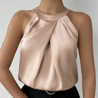 Satin Tank Shirt