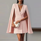 Office Dress Batwing Mini Dress
