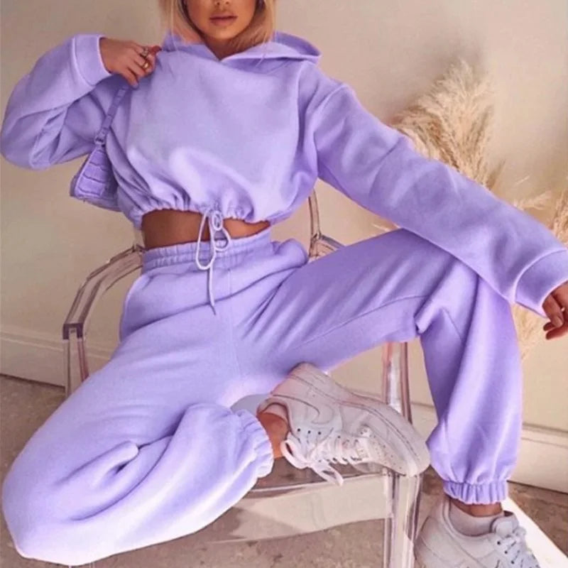 Fashion Trend Sports Two-piece Set