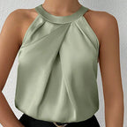 Satin Tank Shirt
