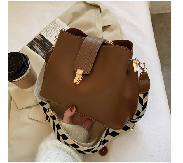 Fashionable Women's Bucket Bag -Crossbody