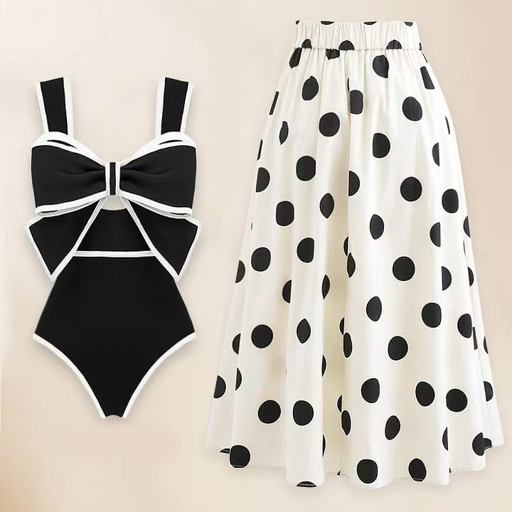 Bikini Suit Skirt Conservative Swimwear Women