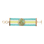 Blue Turquoise Blues Woven Bracelet