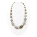Bold Labradorite Statement Necklace