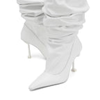 Pointed Toe Stiletto Heel Catwalk Party Boots