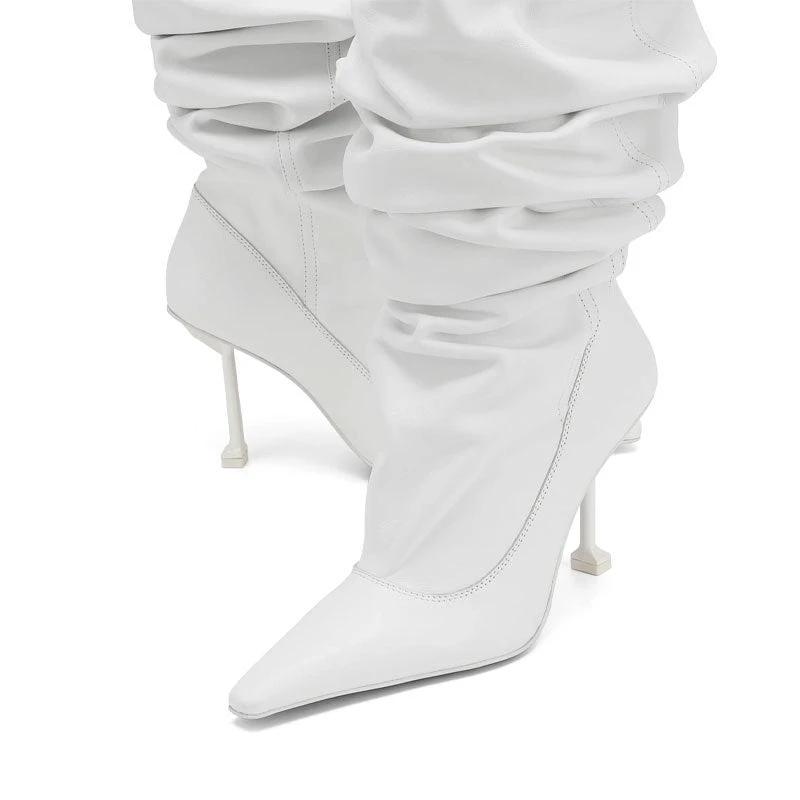 Pointed Toe Stiletto Heel Catwalk Party Boots
