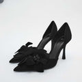 Flower High Heels Women's Pointed Toe Stiletto Heel